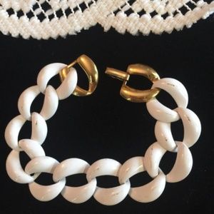 🔥5for$25🔥Vintage NAPIER White Chain Bracelet